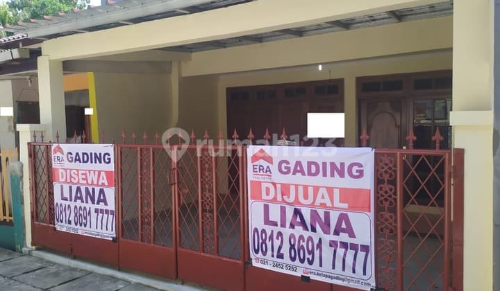 Rumah Hitung Tanah Jln 1Mbl di BCS Kelapa Gading , Bisa Nego