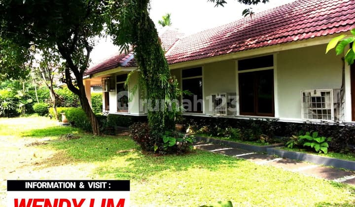 RUMAH ASRI dgn TAMAN, S.POOL di Jl GAHARU, CILANDAK BARAT