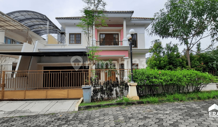 Rumah mewah besar luas tengah kota Semarang cluster kawasan elit dekat tol dekat sekolah Akpol di mutiara papandayan gajah mungkur semarang atas