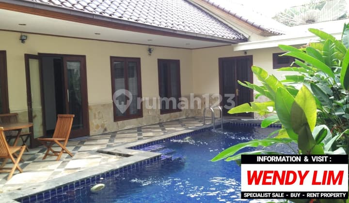 RUMAH dgn S.POOL di Jl TERUSAN HANG LEKIR, SENAYAN, JAKSEL