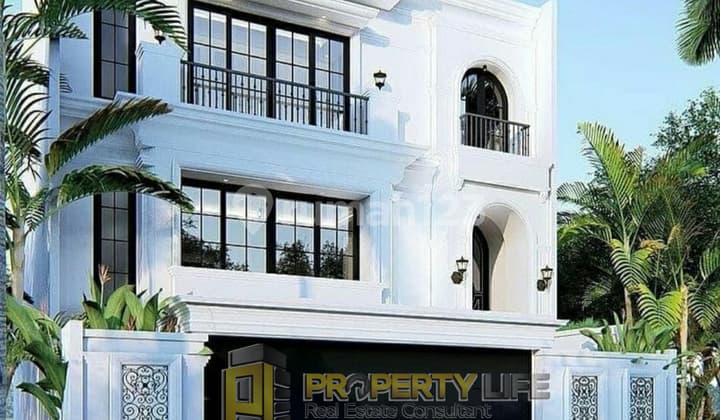 RUMAH MEWAH Design CLASSIC dalam KOMPLEKS BESAR CIPETE