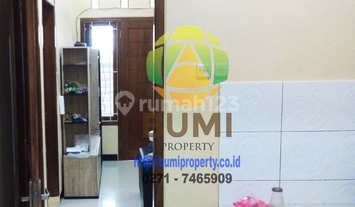 Rumah furnished siap pakai lokasi kartasura