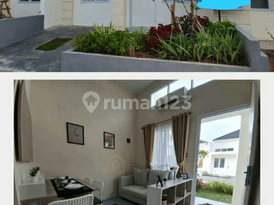 rumah asri ready dekat stasiun tanpa dp