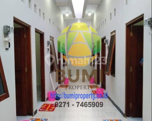 Rumah kost siap pakai dekat kampus II Isi Solo