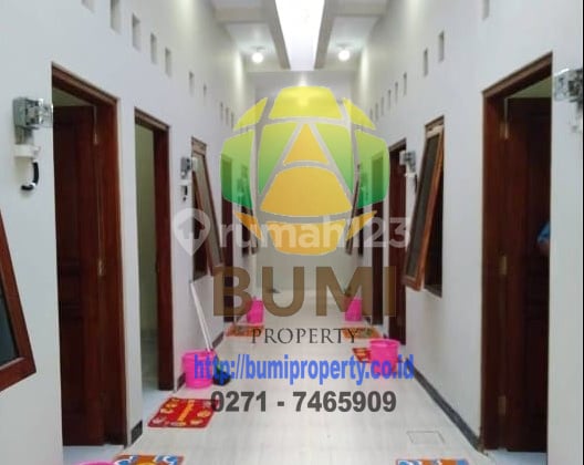 Rumah kost siap pakai dekat kampus II Isi Solo