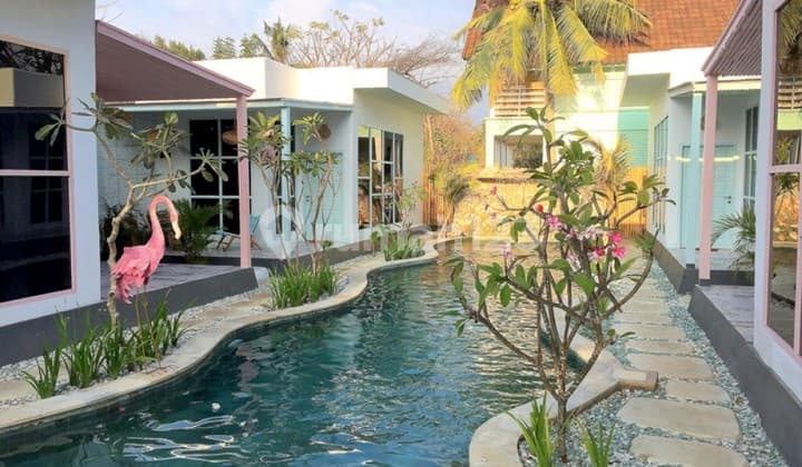 HOTEL INDAH DENGAN VILLA DI GILI TRAWANGAN VL2308