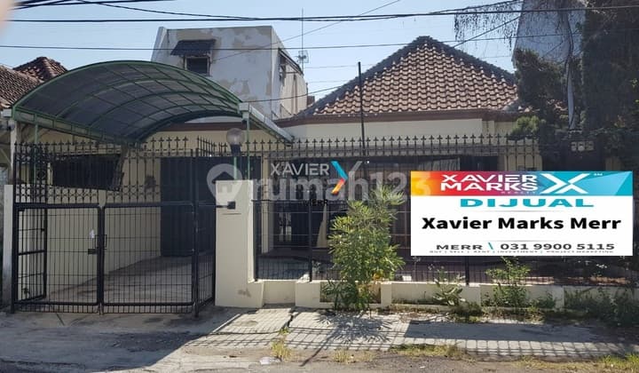Rumah 1 Lt Terawat siap huni Nginden Intan Barat