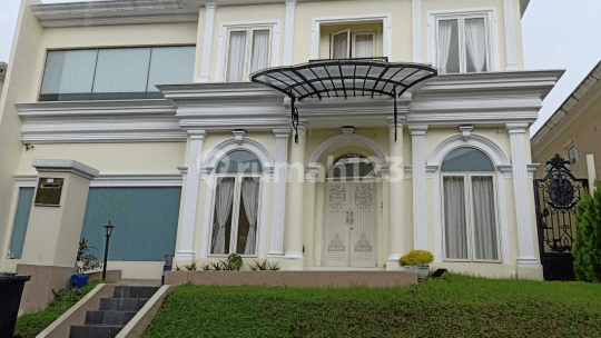 Rumah siap huni bagus ada pool di less belles mansion bsd depan WTC