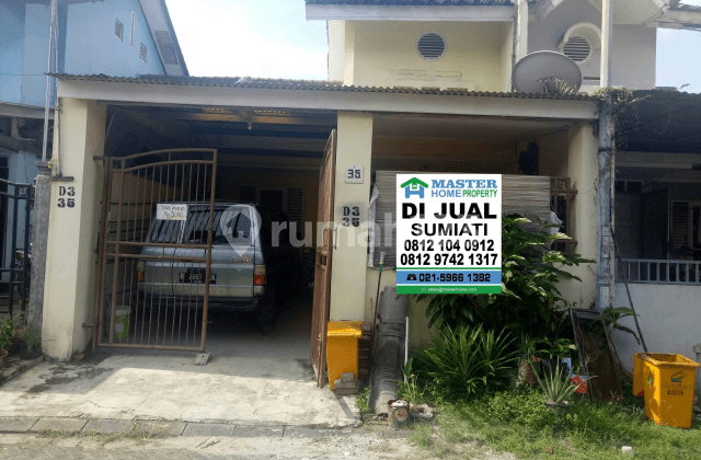 Rumah siap huni dgn luas 90 mtr. Surat SHM. Lokasi cluster dekat dgn transportasi bus trans. Kawasan bebas banjir dan dekat dgn tol Bitung.