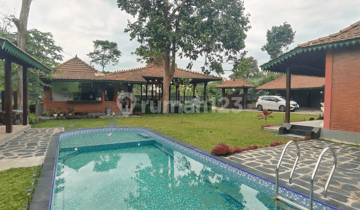 RUMAH JOGLO KONSEP ETNIK MODERN DI TURI