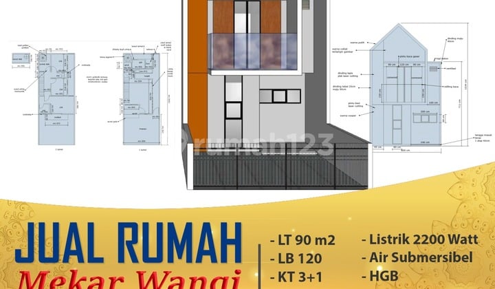 Rumah Baru Di Mekar Wangi LB 120 Rumah Baru Di Mekar Wangi LB 120