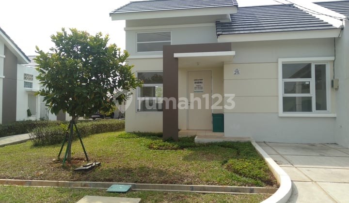 Disewakan Rumah 1 Lantai Hoek Cluster Sevanti Summarecon Emerald Karawang