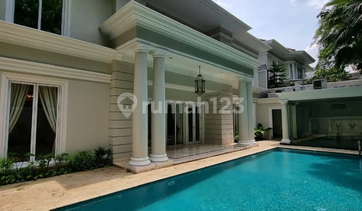 RUMAH Jl SRIWIJAYA RAYA, KEBAYORAN BARU (dgn GARDEN, S.POOL)