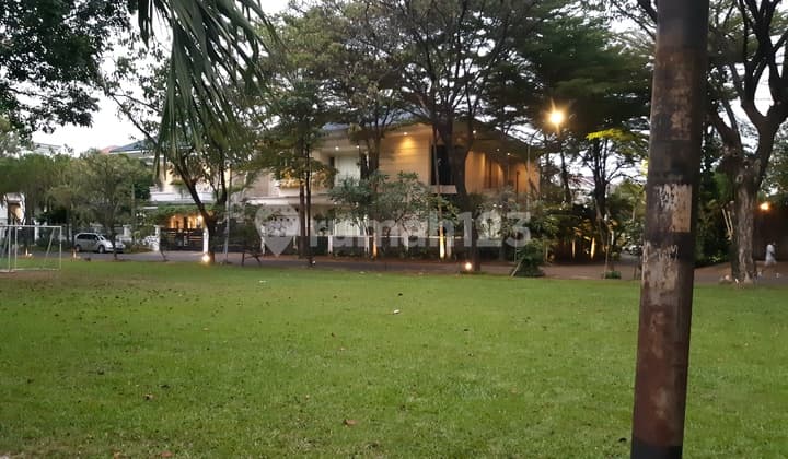 For Sale Corner House Facing Puri Indah Park West Jakarta