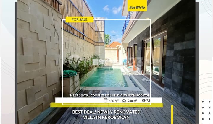 Great Price! Renovated Villa in Kerobokan Bali
