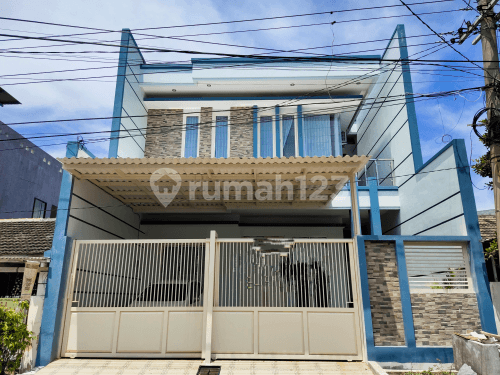 negoo!! gress 2 lantai bangun sendiri!! row jalan besarrr!! mulyosari sutorejo manyar pakuwon city