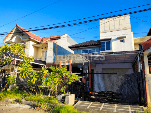 negooo!! minimalis homey!! row jalan lebar!! nginden manyar galaxy araya