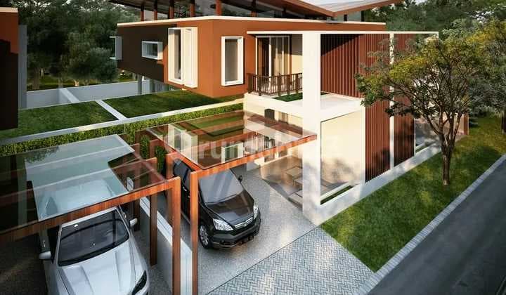 VILLA LOKASI KOMPLEK PERUMAHAN GREEN LOT CANGGU