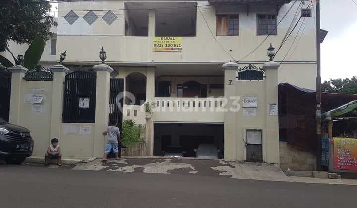 Tanah dan Bangunan Harga Investor..!!! 10mnt Jalan ke Stasiun MRT