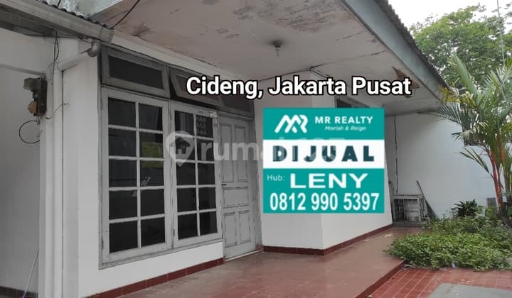 RUMAH LAMA LT 220 M2 DI CIDENG, JAKARTA PUSAT