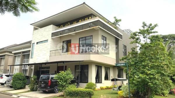 Rumah Furnished 3 lantai Siap Huni Di Sutera Aurora Area Alam Sutera