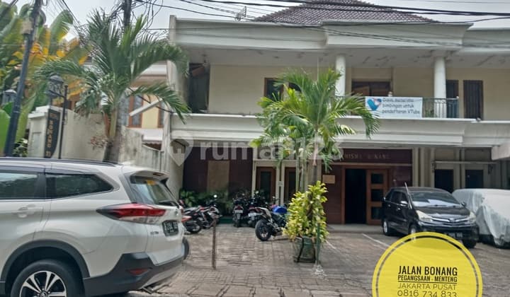 Jual Cepat Rumah Guest House Menteng Jalan Bonang LT 609M2 Jakarta Pusat
