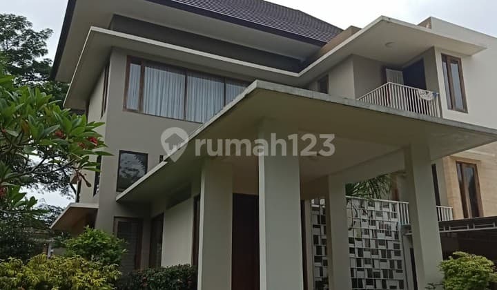 Dijual cepat rumah bangunan mandiri bagus di greencove bsd
