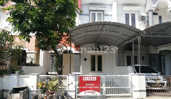 Turun 100Jt Dekat Al Hikmah Rumah 2 Lantai Siap Huni Kebonsari Surabaya