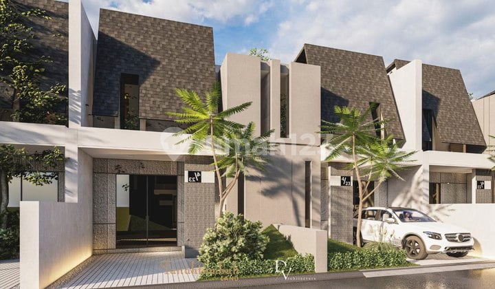 RUMAH BARU MODEREN TROPIS INDEN DI PERMATA CIMAHI DEKAT BORMA