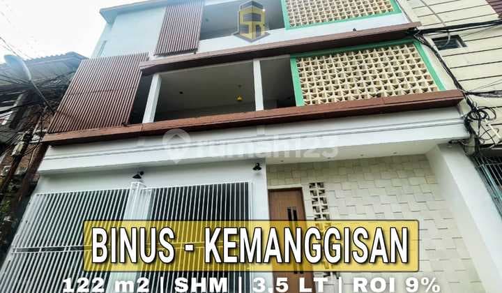 Binus Kemanggisan Boarding House ROI 9 to 11 PERCENT