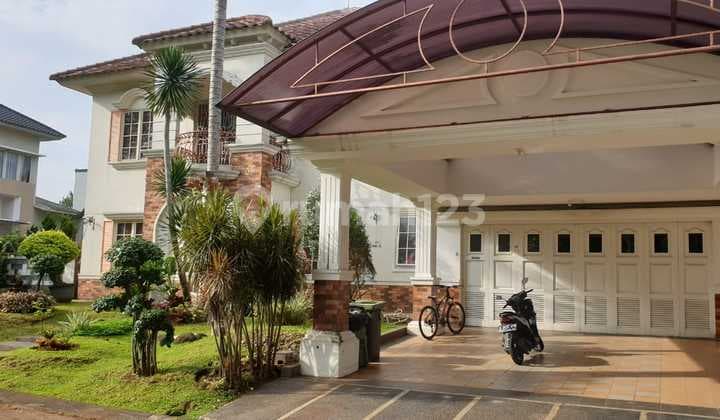 Big House Big Garden In The Corner With Pool At Bsd City For Sale