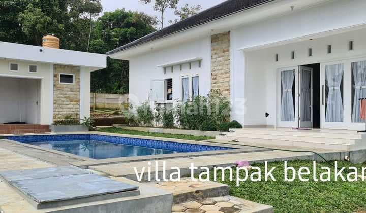 JUAL RUMAH VILLA MEWAH 1,5 ha + KOLAM RENANG + KEBUN DI PURWAKARTA