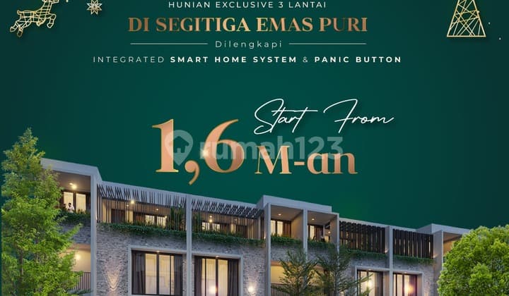 Cluster Anwa Puri Meruya Dekat mall Puri Jakarta Barat