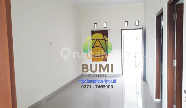 Rumah solo baru siap pakai