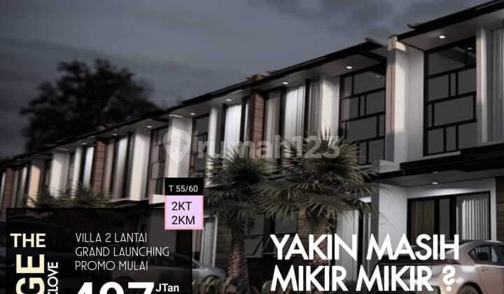 Villa Cantik di kawasan Floting Market Lembang Bandung