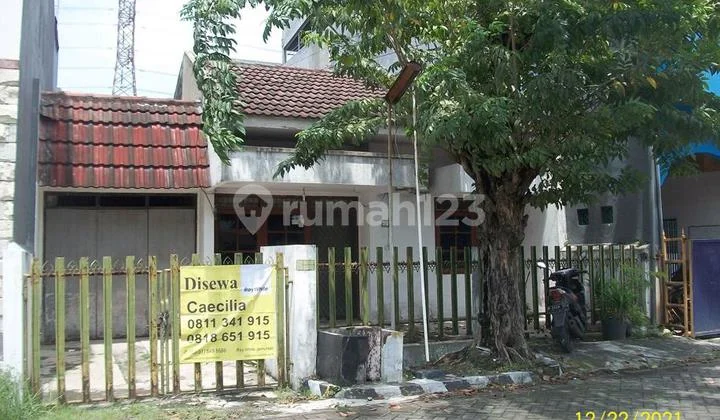 Rumah di Kutisari Indah Selatan, Bagus + Terawat, Row Jalan Lebar, min 2 th Rumah di Kutisari Indah Selatan, Bagus + Terawat, Row Jalan Lebar, min 2 th