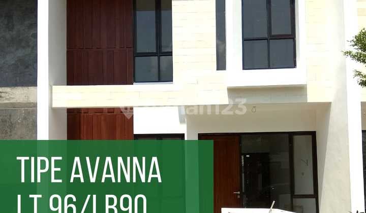 Rumah baru 2 lantai cluster Ananta Residence di Buana Gardenia