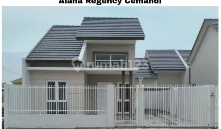 Rumah Alana regency Cemandi tahap 1, murah, siap huni dkt MERR, OERR