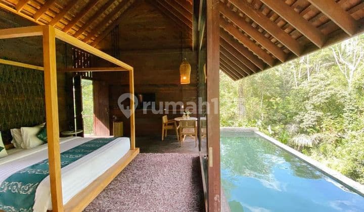 Villa 1 BR dengan Suasana Hutan di Hideaway Ubud Daerah Gianyar Bali