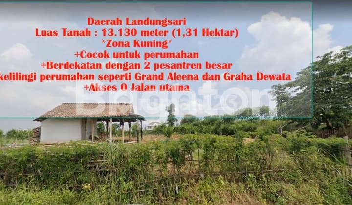 Tanah Kosong Sangat Cocok buat Perumahan, Kampus, Ponpes, dll