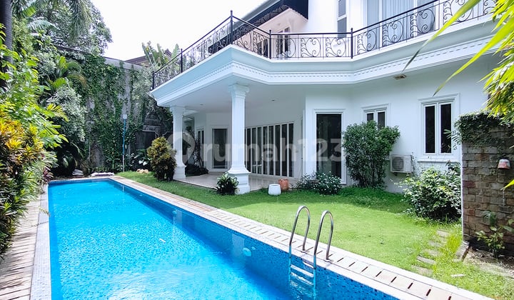 Rumah Mewah 2 Lantai Cantik Baru Renovasi Kemang Dalam