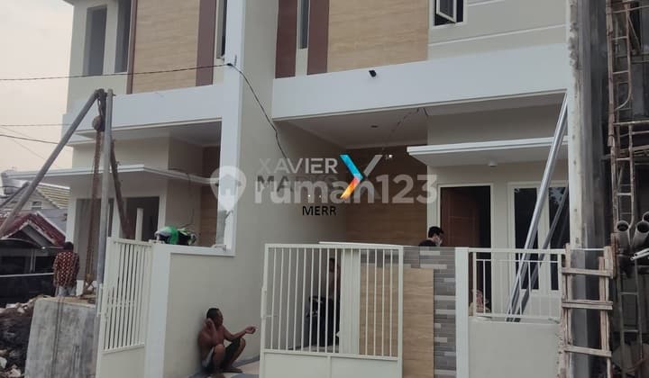 Rumah Baru Minimalis di Nginden Row Jalan Lebar