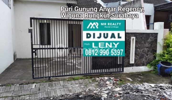 RUMAH SIAP HUNI DI PURI GUNUNG ANYAR REGENCY, WIGUNA RUNGKUT, SURABAYA