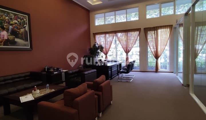 -TURUN HARGA!! Rumah Full Furn Cocok u/ Kantor di Gading Putih, Bisa Nego