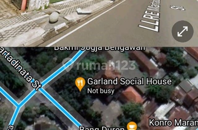 Dijual Rumah Tua di Jl. RE. Martadinata/Jl. Gandapura Bandung