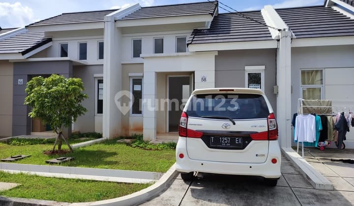 Siap Huni, Disewakan Rumah 1 Lantai Cluster Kalista Summarecon Emerald Karawang