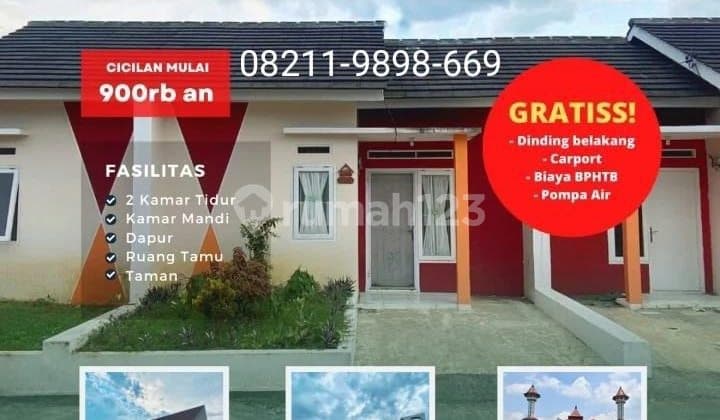 Rumah Subsidi Cicilan 900K ke Kota Cianjur 5 Menit