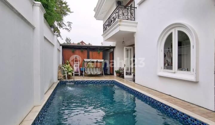 DIJUAL RUMAH BAGUS dgn S.POOL at Jl VILA DELIMA, LEBAK BULUS JAKSEL