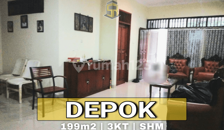 DIJUAL RUMAH DEPOK BUTUH CEPAT, SIAP PAKAI, LINGKUNGAN NYAMAN