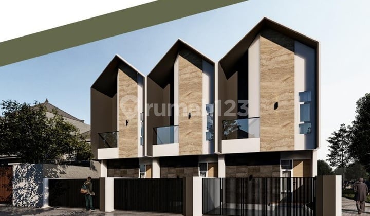 Rumah 2 Lantai Cipadu Tangerang Gaya Scandinavia, 5 Menit Tol Cipondoh, Stasiun Pondok Ranji
